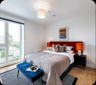 Two bedroom flat storage in Christchurch